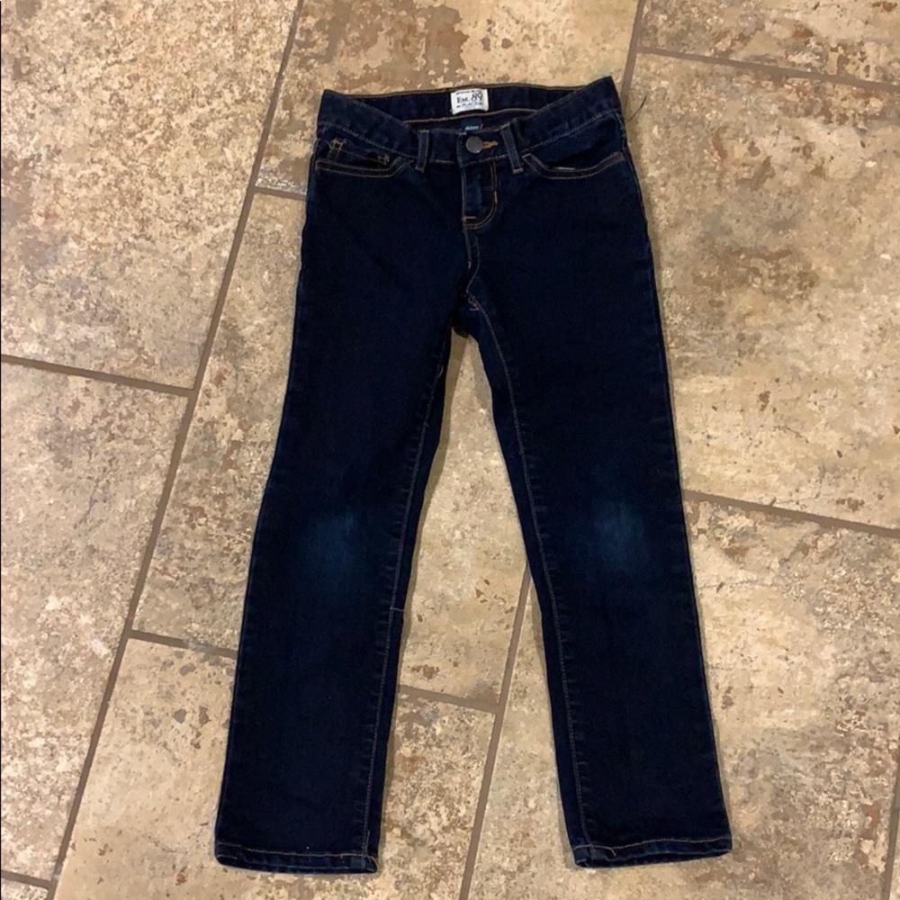 Girls skinny stretch jeans (size 6x/7)
